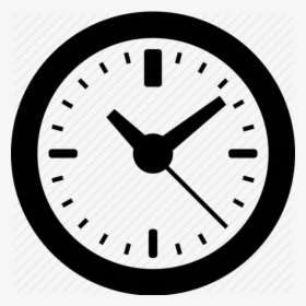 Wall Clock Silhouette Png, Transparent Png, Transparent PNG