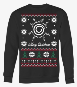 Naruto Sweatshirt Naruto Shirt Christmas Shirts Merry - Naruto Seal, HD Png Download, Transparent PNG