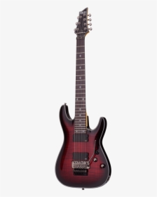 Schecter Guitar Damien Elite 7 Fr Flame Crimson Red - Schecter Hellraiser C7 Fr S, HD Png Download, Transparent PNG