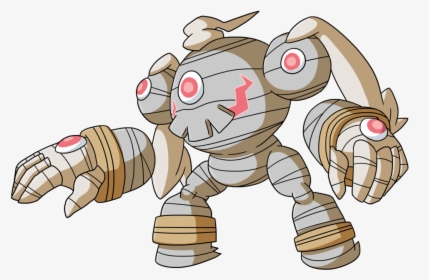 Pokémon Gold And Silver Pokémon X And Y Mammal Cartoon - Regigigas Fusions, HD Png Download, Transparent PNG