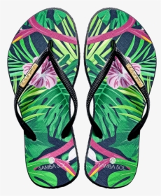 Bikini On Demand   Class - Tropical Flip Flop Design, HD Png Download, Transparent PNG