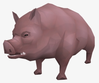 The Runescape Wiki - Domestic Pig, HD Png Download, Transparent PNG