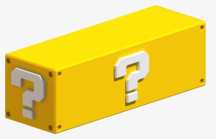 Transparent Mario Block Png - Question Mark Block Png, Png Download, Transparent PNG