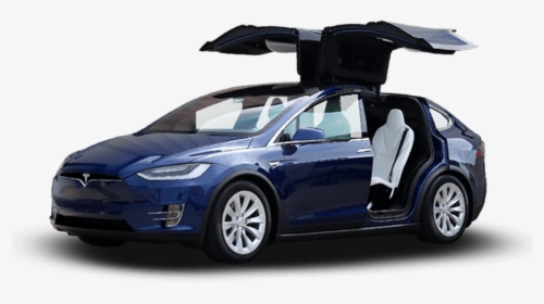 Tesla Model X In White - Tesla Model 2020 X, HD Png Download, Transparent PNG