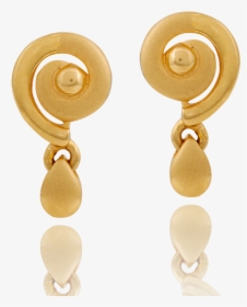 Twirl Gold Lollypop Earrings - Earrings, HD Png Download, Transparent PNG