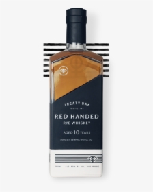 Redhandedrye-withstripes - Glass Bottle, HD Png Download, Transparent PNG