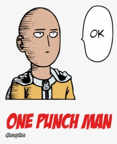 Graphic-image - One Punch Man Head, HD Png Download, Transparent PNG