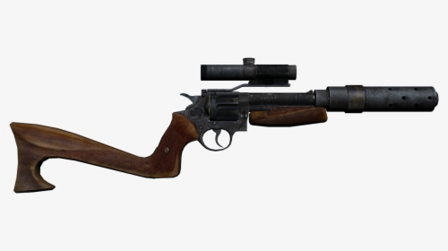Revolver Stock Optics Silencer - Metro Revolver With Stock, HD Png Download, Transparent PNG