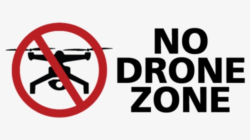 No Drone Zone Png, Transparent Png, Transparent PNG