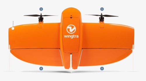 Vtol Drone Rotors And Flaps - Wingtra Png, Transparent Png, Transparent PNG