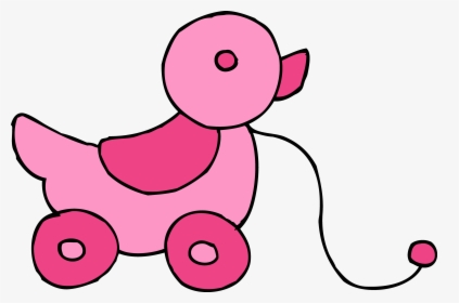 Pink Key Cliparts - Baby Toys Clip Art, HD Png Download, Transparent PNG