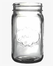 Jar Transparent Mason - Vintage Mason Jar Transparent Background, HD Png Download, Transparent PNG