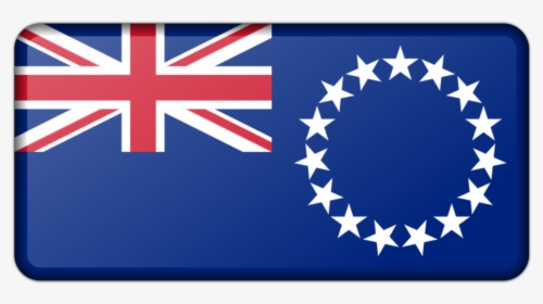 Flag,electric Blue,cook Islands - Cook Island Flag, HD Png Download, Transparent PNG