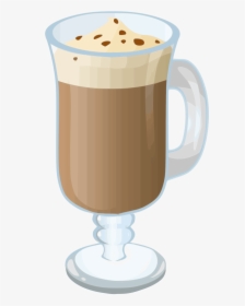 Coffee Hot Chocolate Clip Art - Caffe Latte Clipart, HD Png Download, Transparent PNG