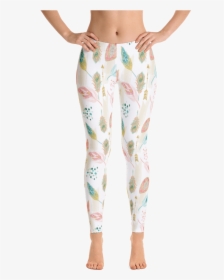 Feather And Arrow Leggings - Birch Tree Leggings, HD Png Download, Transparent PNG