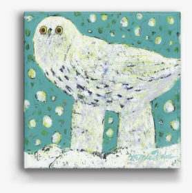 Transparent Snow Owl Png - Painting, Png Download, Transparent PNG