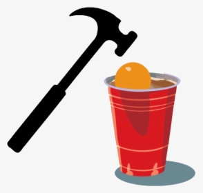 Red Solo Cup Get Hammered Sports Transparent Clipart - Portable Network Graphics, HD Png Download, Transparent PNG