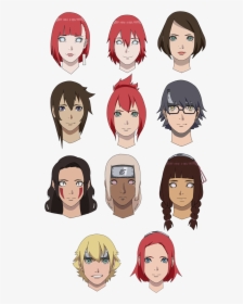Naruto Oc Hairstyles, HD Png Download, Transparent PNG