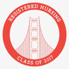 Ccsf Registered Nurse Graduating Class Logo Bridge - Graphic Design, HD Png Download, Transparent PNG