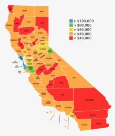 California Per Capita Income, HD Png Download, Transparent PNG