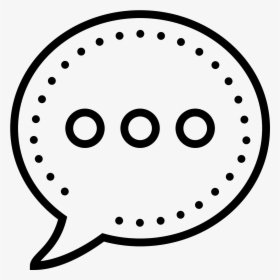 Chat Bubble Icon - Operating System Icon Png, Transparent Png, Transparent PNG