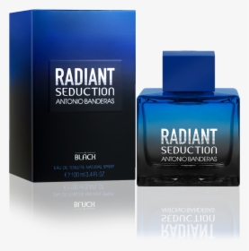 Antonio Banderas Radiant Seduction In Black Туалетная - Antonio Banderas Perfume Radiant, HD Png Download, Transparent PNG