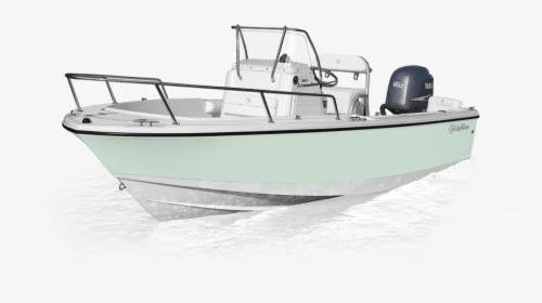 Yellow Center Console Boat, HD Png Download, Transparent PNG