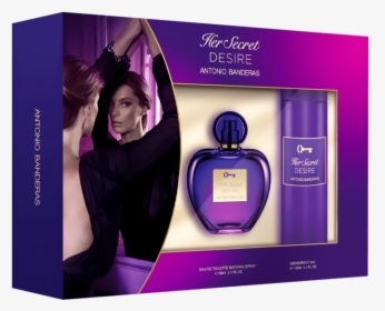Her Secret Desire Antonio Banderas Perfume, HD Png Download, Transparent PNG