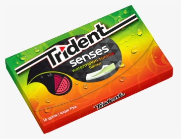 Top Images For Trident Clipper On Picsunday - Trident Senses Watermelon Sunrise, HD Png Download, Transparent PNG