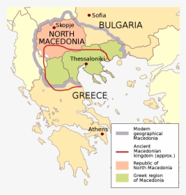Kingdom Of Macedonia Map, HD Png Download, Transparent PNG