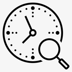 Time Search Icon - Moment Icon Png, Transparent Png, Transparent PNG