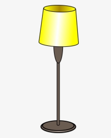 Comic Floor Lamp - Standing Lamp Clipart, HD Png Download, Transparent PNG
