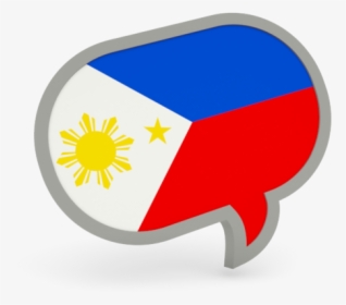 Thumb Image - Speech Bubble Philippine Flag, HD Png Download, Transparent PNG