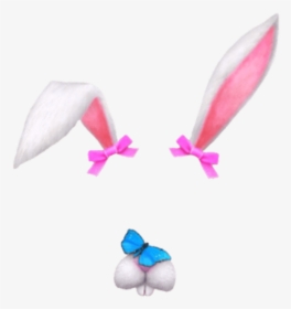#easter #bunny #ears - Rabbit Snapchat Filter, HD Png Download, Transparent PNG