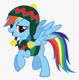 Rainbow Dash Hearth S Warming Eve Card Creator - My Little Pony Png, Transparent Png, Transparent PNG
