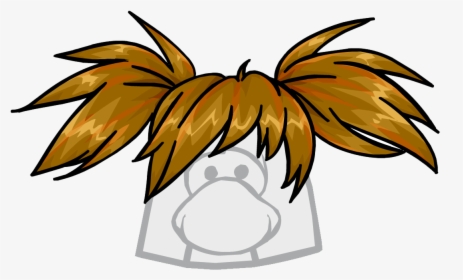 The Dizzy Clothing Icon Id 1008 Updated - Club Penguin Hair Png, Transparent Png, Transparent PNG