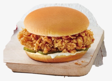 #chickenlittle #kfcsogood #freetoedit - Crispy Burger Goirmet, HD Png Download, Transparent PNG