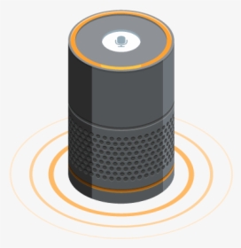 Smart Speaker Voice Assistant 3d Isometric - Circle, HD Png Download, Transparent PNG