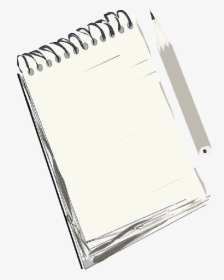 Notebook, Icon, Note, Paper, Pen, Pencil, Outline - Sketchbook Png, Transparent Png, Transparent PNG