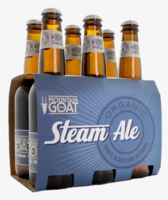 Two 6 Packs Of Mountain Goat Organic Steam Ale For - Mountain Goat Steam Ale Organic, HD Png Download, Transparent PNG