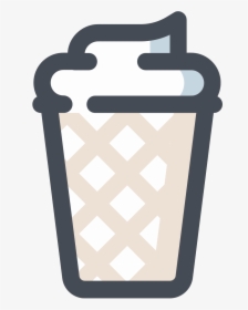 Ice Cream In Waffle Icon, HD Png Download, Transparent PNG