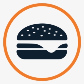 Burger Icon - Rosa De Saron Horizonte, HD Png Download, Transparent PNG