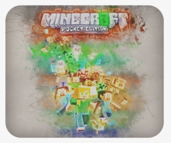 Minecraft Mouse Pad Grunge B102 - Visual Arts, HD Png Download, Transparent PNG