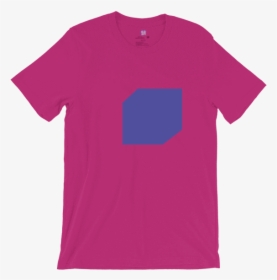 Transparent Clothing Rack Png - Fuschia Pink T Shirt, Png Download, Transparent PNG