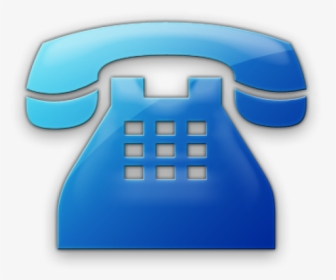 Phone Png Free Download - Blue Telephone Logo Png, Transparent Png, Transparent PNG