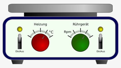 Rühr- Und Heizplatte - Laboratory Hot Plate Drawing, HD Png Download, Transparent PNG