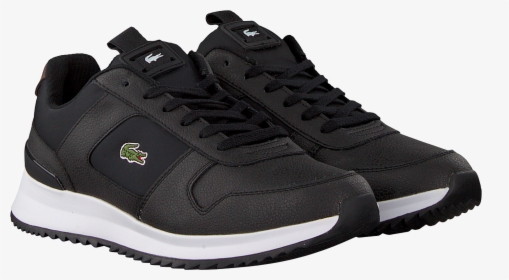 Black Lacoste Sneakers Joggeur - Lacoste Sneakers, HD Png Download, Transparent PNG