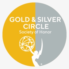 Gold And Silver Circle Awards Logo - Circle, HD Png Download, Transparent PNG