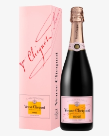 Veuve Clicquot Rose Naked Champagne - Champagne Veuve Clicquot Rose, HD Png Download, Transparent PNG
