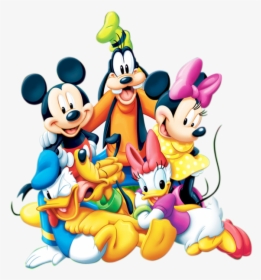 Mickey Mouse And Friends Happy Birthday , Png Download - Mickey Mouse And Friends Poster, Transparent Png, Transparent PNG